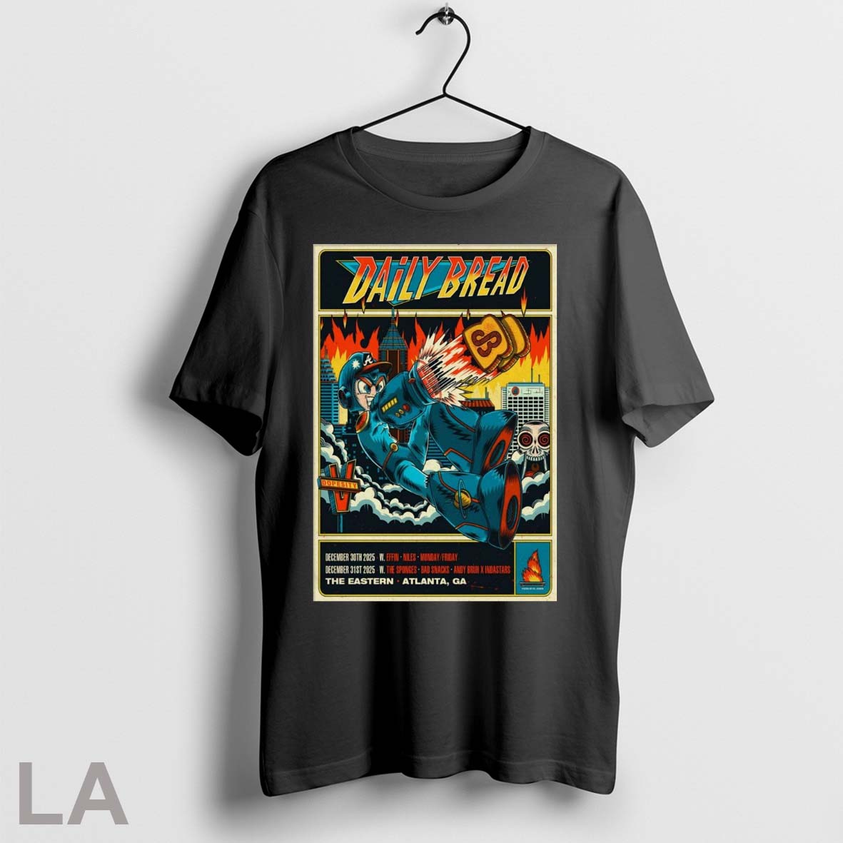 Original Poster Daily Bread The Eastern Atlanta Ga December 30 31 2025 Unisex T-shirt, Sweatshirt, Hoodie, Long Sleeve Tee - T-Shirt, Sweatshirt, Hoodie