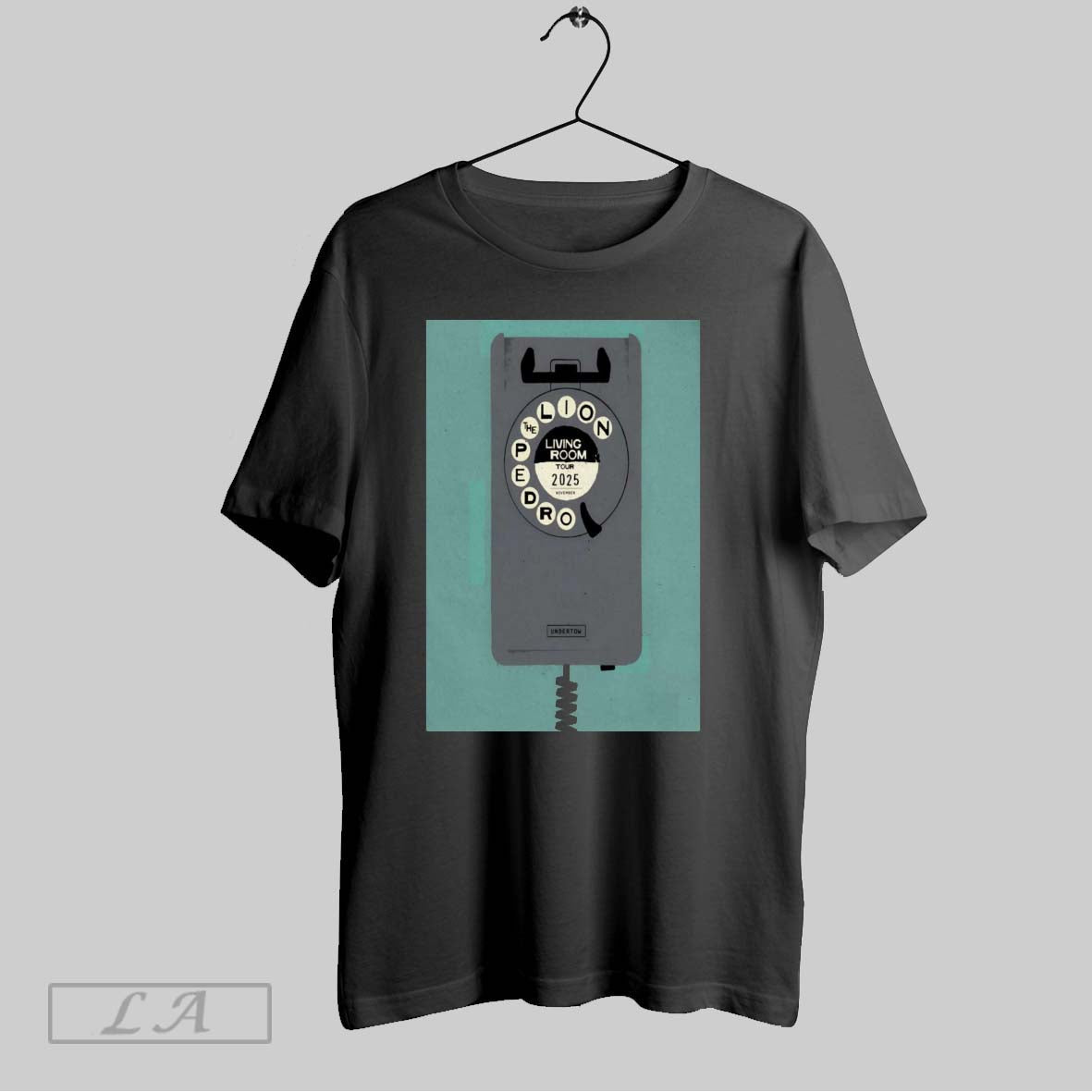 Original Poster Pedro The Lion Living Room November 2025 Tour Unisex T-shirt, Sweatshirt, Hoodie, Long Sleeve Tee - T-Shirt, Sweatshirt, Hoodie