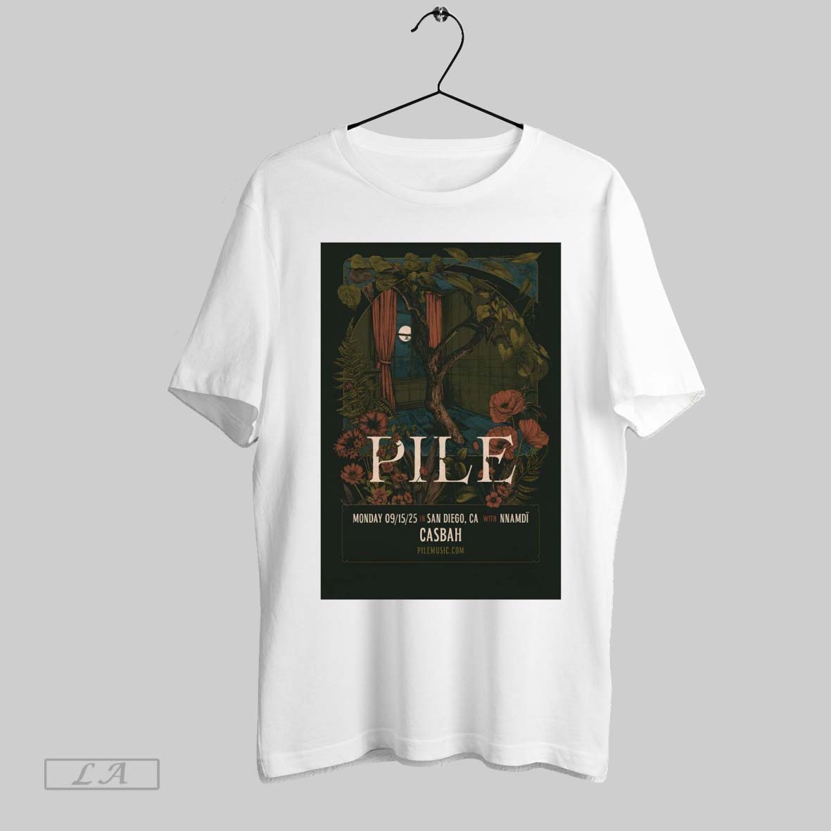 Original Poster Pile Monday September 15 2025 The Casbah In San Diego Ca Unisex T-shirt, Sweatshirt, Hoodie, Long Sleeve Tee - T-Shirt, Sweatshirt, Hoodie