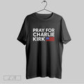 Original Pray For Charlie Kirk 1993 2025 Usa Flag Unisex T-shirt, Sweatshirt, Hoodie, Long Sleeve Tee - T-Shirt, Sweatshirt, Hoodie