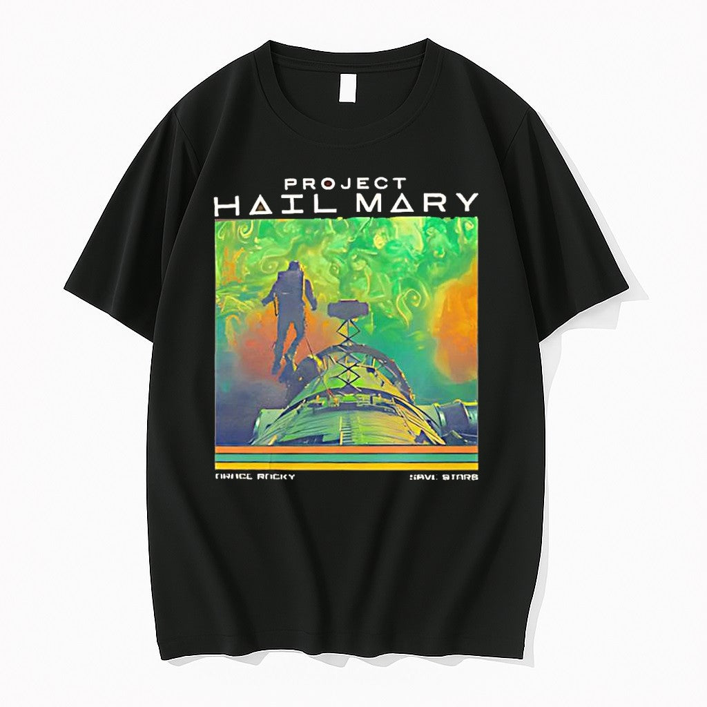 Original Project Hail Mary Grace Rocky Save Stars Sci Fi Astronaut Spaceship Tshirts Unisex T-shirt, Sweatshirt, Hoodie, Long Sleeve Tee - T-Shirt, Sweatshirt, Hoodie