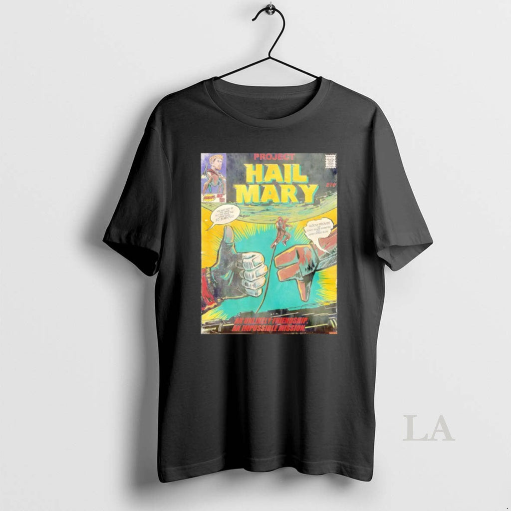 Original Project Hail Mary An Unlikely Friendship An Impossible Mission Unisex T-shirt, Sweatshirt, Hoodie, Long Sleeve Tee - T-Shirt, Sweatshirt, Hoodie
