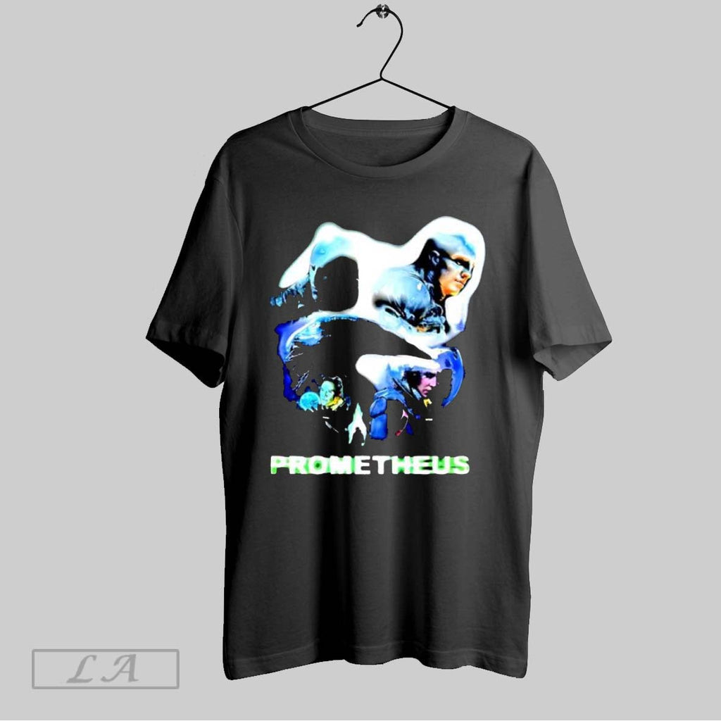Original Prometheus Movie Poster Characters From The Film Sci Fi Horror Unisex T-shirt, Sweatshirt, Hoodie, Long Sleeve Tee - T-Shirt, Sweatshirt, Hoodie