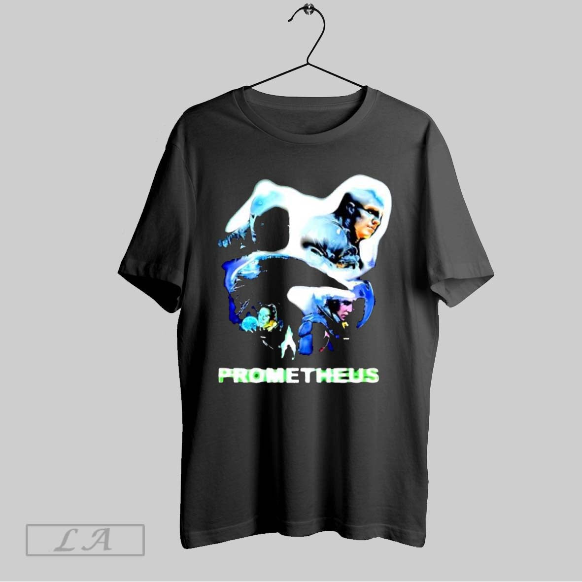 Original Prometheus Movie Poster Characters From The Film Sci Fi Horror Unisex T-shirt, Sweatshirt, Hoodie, Long Sleeve Tee - T-Shirt, Sweatshirt, Hoodie
