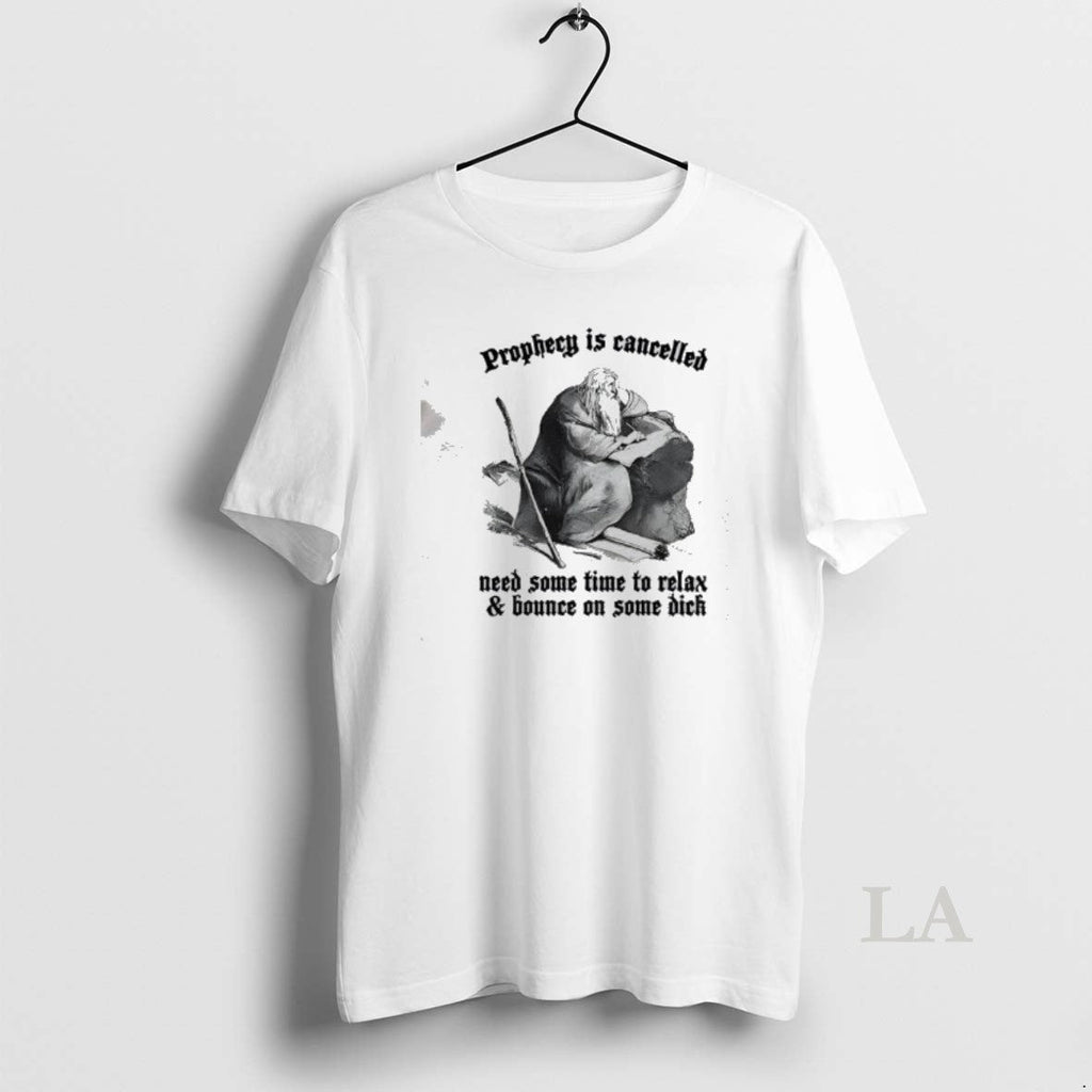 Original Prophecy Is Cancelled Relax And Bounce Wizard Unisex T-shirt, Sweatshirt, Hoodie, Long Sleeve Tee - T-Shirt, Sweatshirt, Hoodie