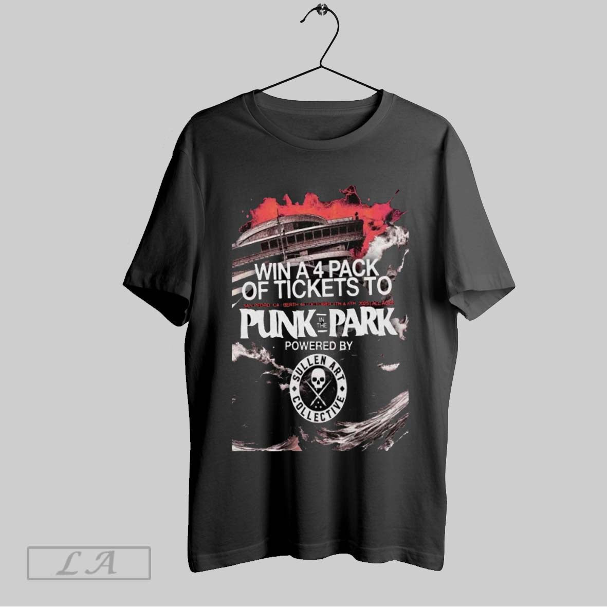 Original Punk In The Park Los Angeles California New 2025 Unisex T-shirt, Sweatshirt, Hoodie, Long Sleeve Tee - T-Shirt, Sweatshirt, Hoodie