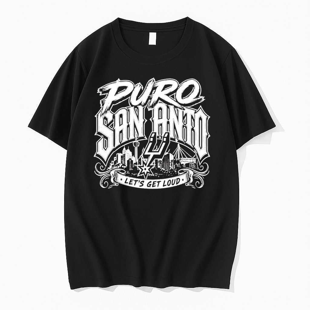 Original Puro San Anto Spurs Lets Get Loud Tshirts Jpg Unisex T-shirt, Sweatshirt, Hoodie, Long Sleeve Tee - T-Shirt, Sweatshirt, Hoodie