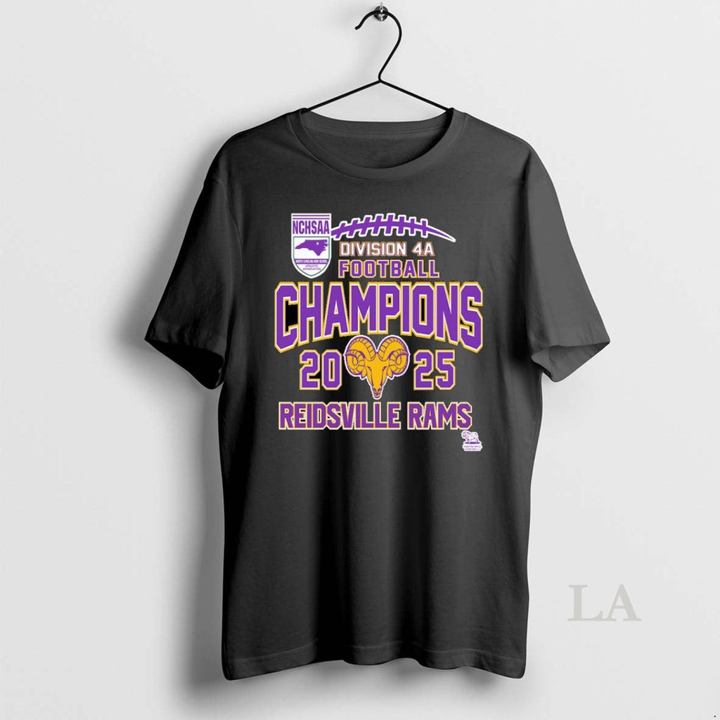 Original Reidsville Rams Nchsaa Division 4a Football Champions 2025 T-Shirts, Hoodie, Sweatshirt - T-Shirt, Sweatshirt, Hoodie
