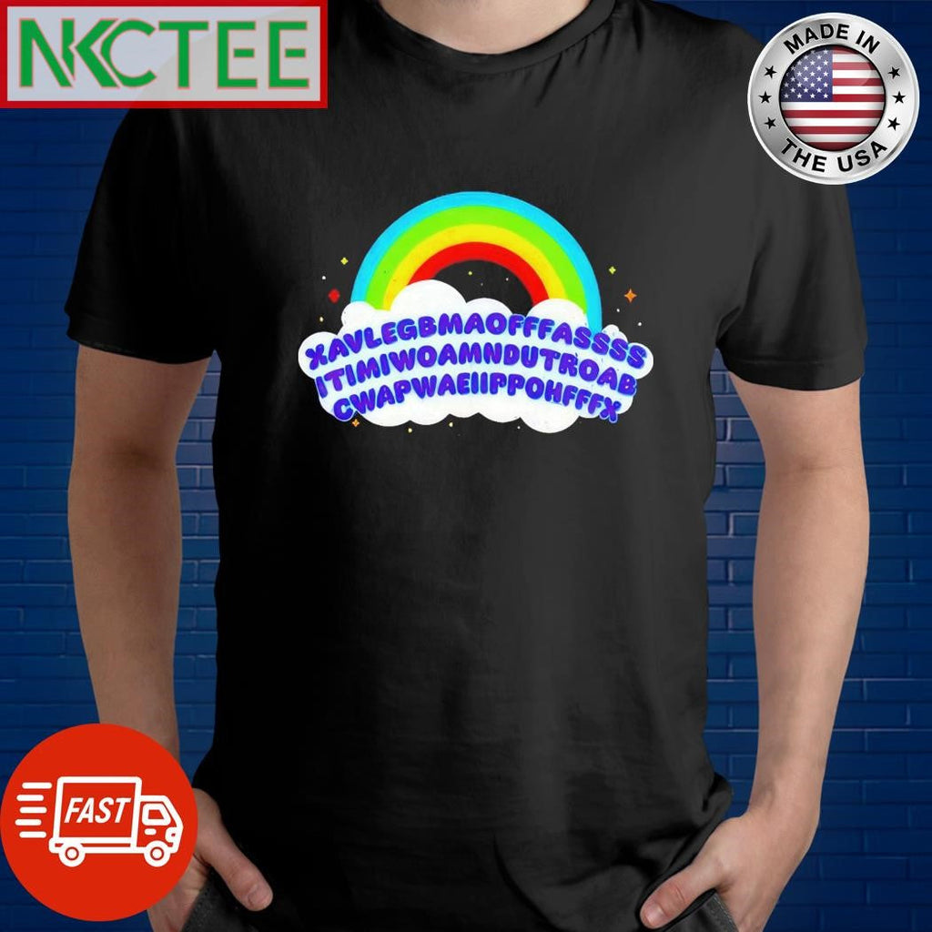 Original Rising Xavleg Rainbow Shirt Unisex T-shirt, Sweatshirt, Hoodie, Long Sleeve Tee - T-Shirt, Sweatshirt, Hoodie