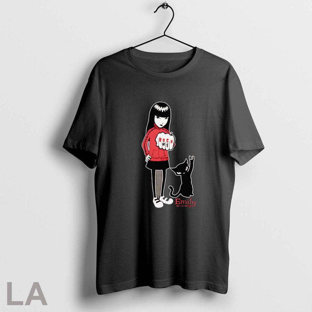 Original Rock Me Emily The Strange Unisex T-shirt, Sweatshirt, Hoodie, Long Sleeve Tee - T-Shirt, Sweatshirt, Hoodie