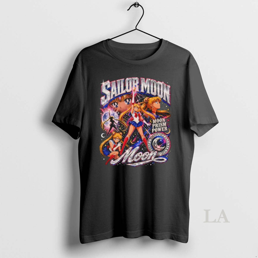 Original Sailor Moon Moon Prism Power Graphic Vintage Unisex T-shirt, Sweatshirt, Hoodie, Long Sleeve Tee - T-Shirt, Sweatshirt, Hoodie