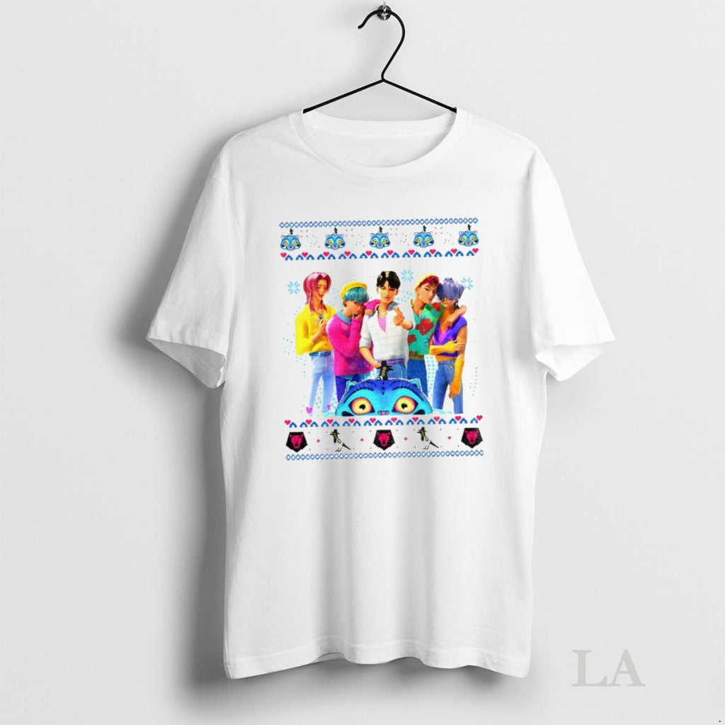 Original Saja Boys Band Ugly Derpy The Tiger Kpop Movie Tour Christmas Unisex T-shirt, Sweatshirt, Hoodie, Long Sleeve Tee - T-Shirt, Sweatshirt, Hoodie