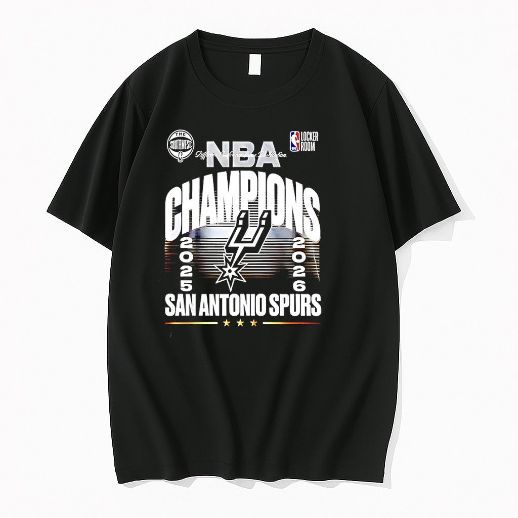 Original San Antonio Spurs 2026 Nba Southwest Division Champions Locker Room Logo Tshirts Unisex T-shirt, Sweatshirt, Hoodie, Long Sleeve Tee - T-Shirt, Sweatshirt, Hoodie