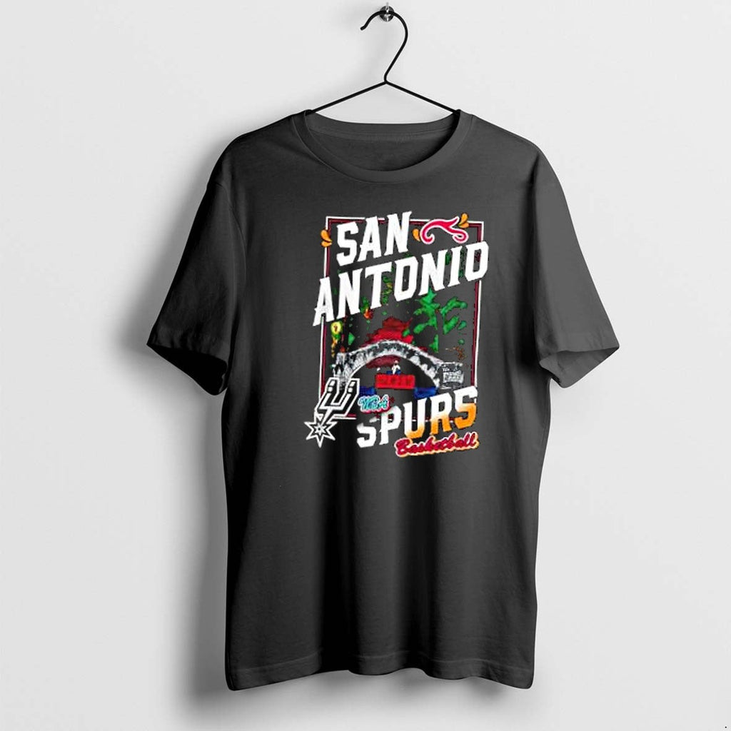 Original San Antonio Spurs Playoffs Riverwalk Postcard 2026 Tshirts Jpg Unisex T-shirt, Sweatshirt, Hoodie, Long Sleeve Tee - T-Shirt, Sweatshirt, Hoodie