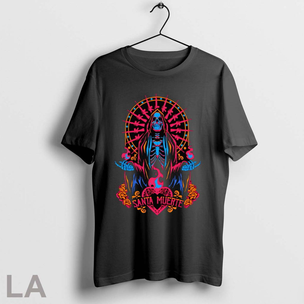 Original Santa Muerte Unisex T-shirt, Sweatshirt, Hoodie, Long Sleeve Tee - T-Shirt, Sweatshirt, Hoodie