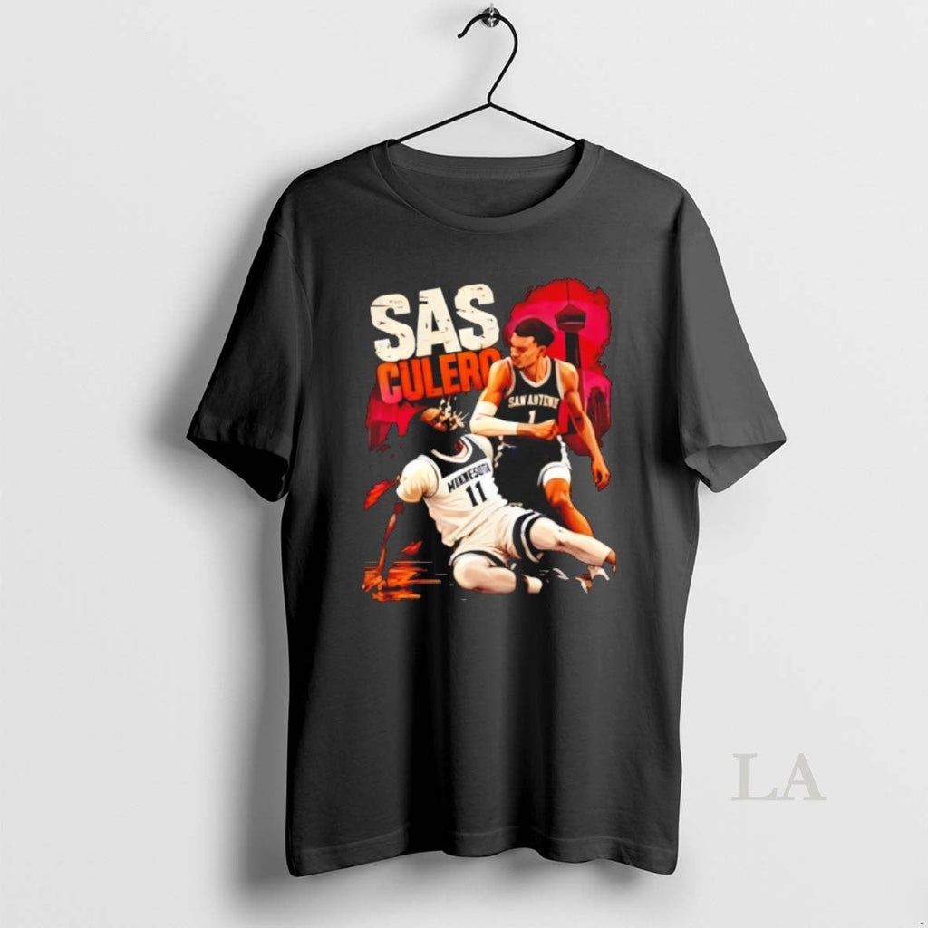 Original Sas Culero Victor Wembanyama Elbow Naz Reid Basketball 90s Style Vintage Unisex T-shirt, Sweatshirt, Hoodie, Long Sleeve Tee - T-Shirt, Sweatshirt, Hoodie