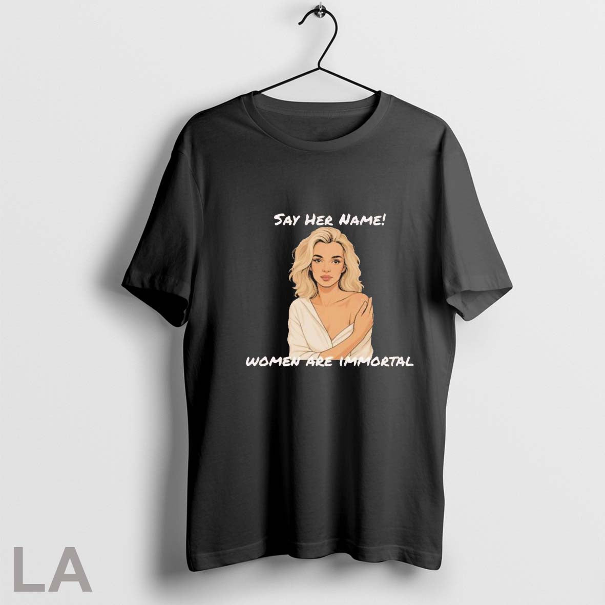 Original Say Her Name Iryna Zarutska Women Are Immortal Unisex T-shirt, Sweatshirt, Hoodie, Long Sleeve Tee - T-Shirt, Sweatshirt, Hoodie