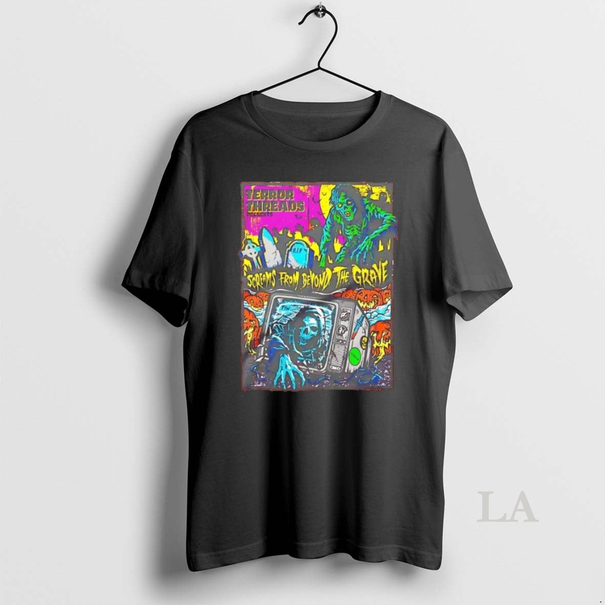 Original Scream From Beyond The Grave Halloween Unisex T-shirt, Sweatshirt, Hoodie, Long Sleeve Tee - T-Shirt, Sweatshirt, Hoodie