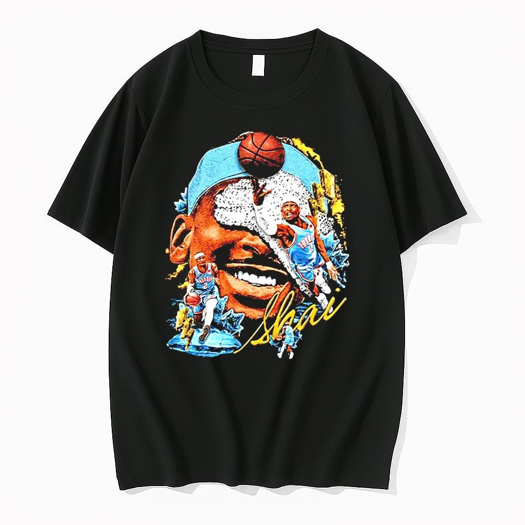 Original Shai Gilgeous Alexander Oklahoma City Thunder Basketball Player Graphic Tee Tshirts - T-Shirt, Sweatshirt, Hoodie
