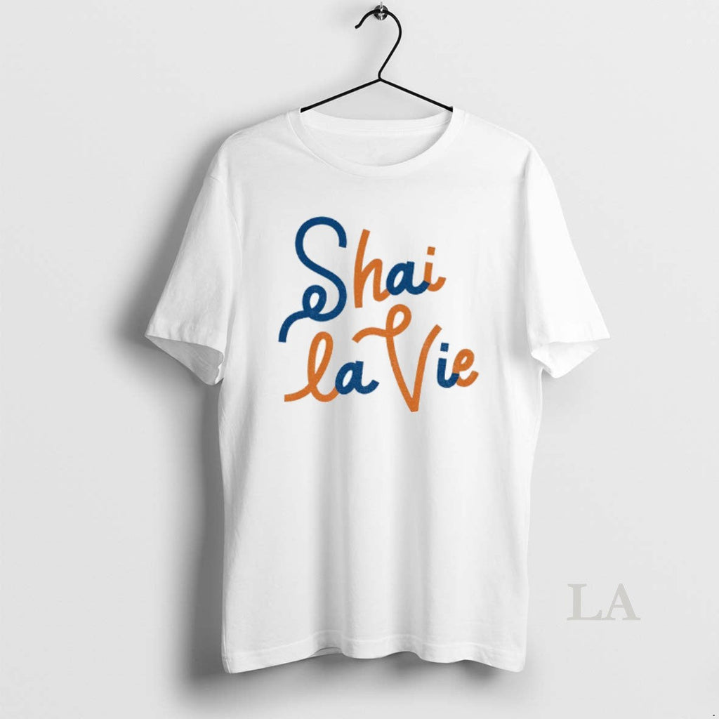 Original Shai La Vie Sga Shai Gilgeous Alexander Mvp Oklahoma City Thunder Basketball 2026 - T-Shirt, Sweatshirt, Hoodie