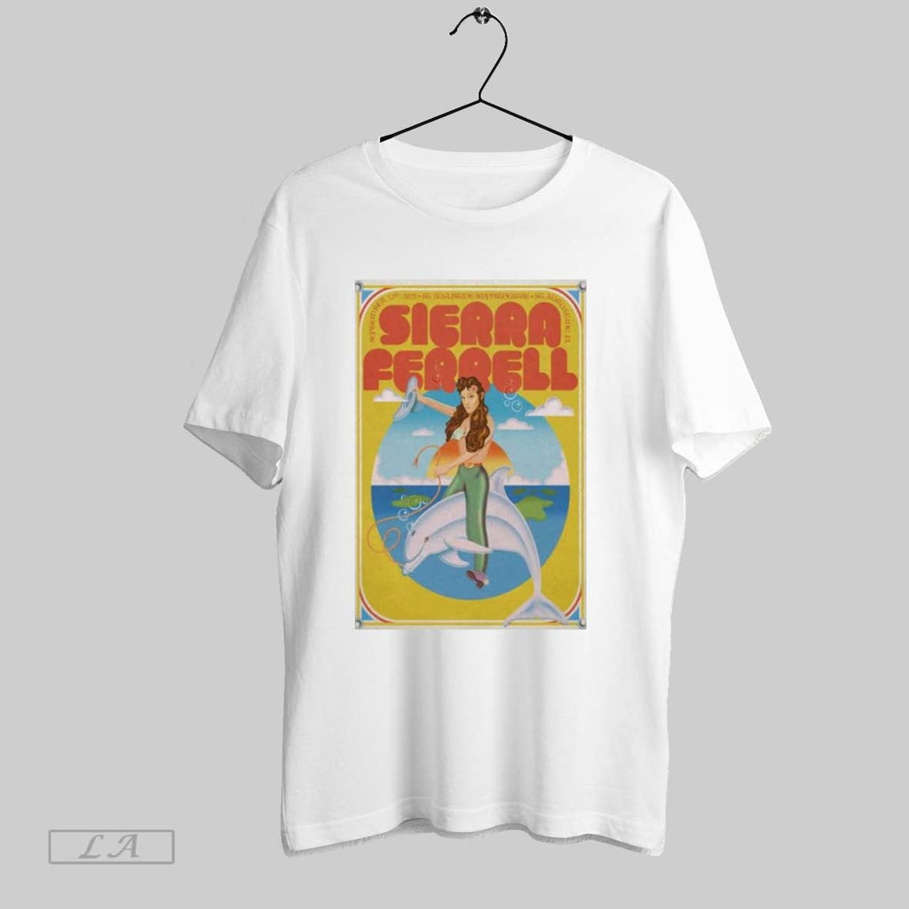 Original Sierra Ferrell The St Augustine Amphitheatre Sep 12 2025 Unisex T-shirt, Sweatshirt, Hoodie, Long Sleeve Tee - T-Shirt, Sweatshirt, Hoodie