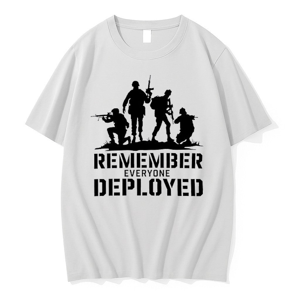Original Soldier Remember Everyone Deployed Tshirts Jpg Unisex T-shirt, Sweatshirt, Hoodie, Long Sleeve Tee - T-Shirt, Sweatshirt, Hoodie