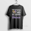 Original Some Grandmas Play Bingo Real Grandmas Watch Minnesota Vikings Diamond Heart Long Sleve - T-Shirt, Sweatshirt, Hoodie