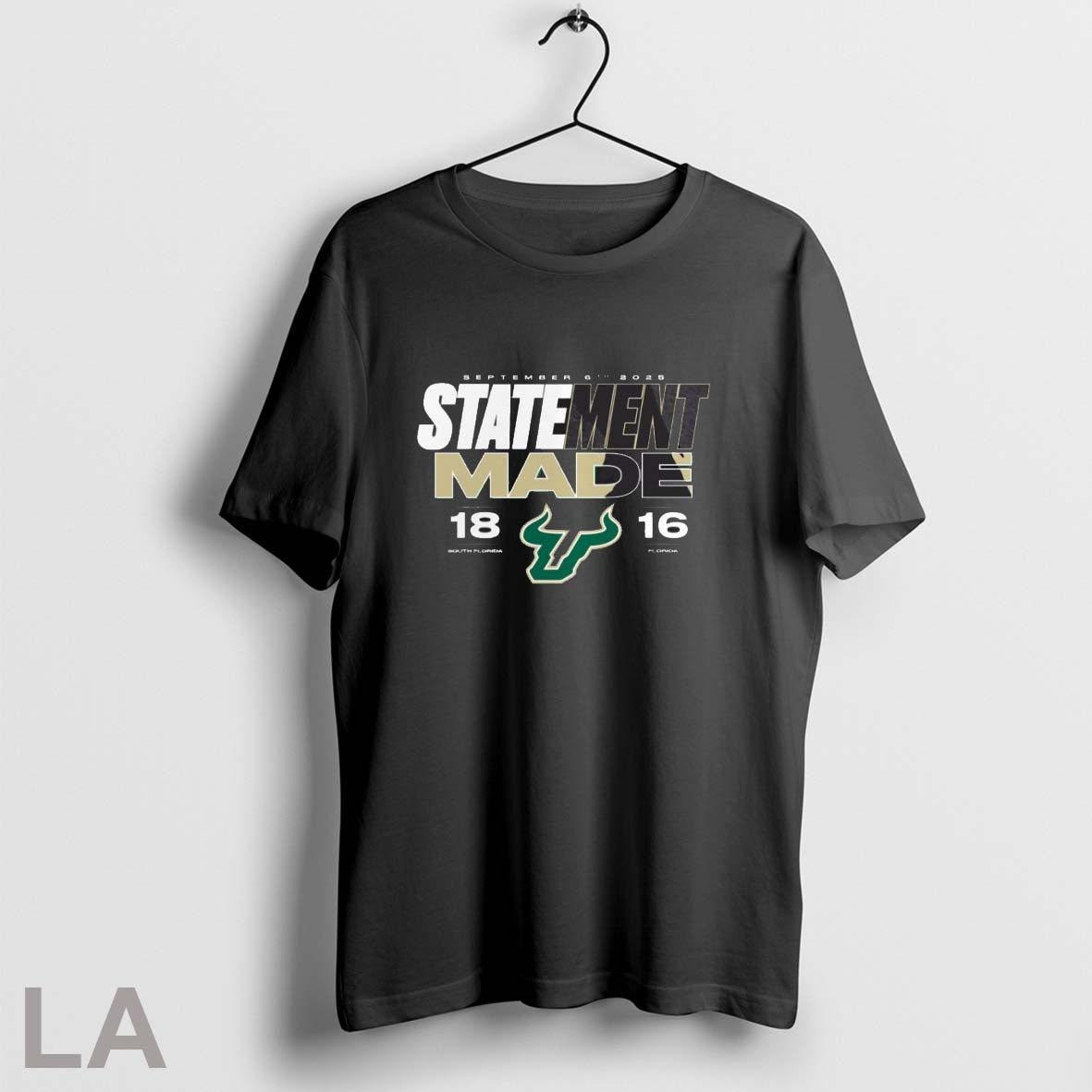 Original South Florida Bulls Vs Florida Gators 2025 Gameday Score Unisex T-shirt, Sweatshirt, Hoodie, Long Sleeve Tee - T-Shirt, Sweatshirt, Hoodie