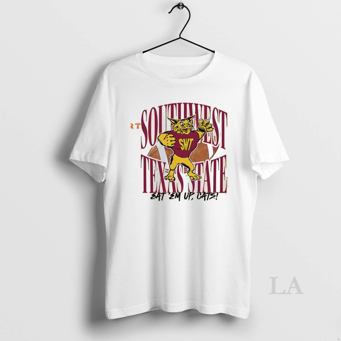 Original Southwest Texas State 1990s Mascot Unisex T-shirt, Sweatshirt, Hoodie, Long Sleeve Tee - T-Shirt, Sweatshirt, Hoodie