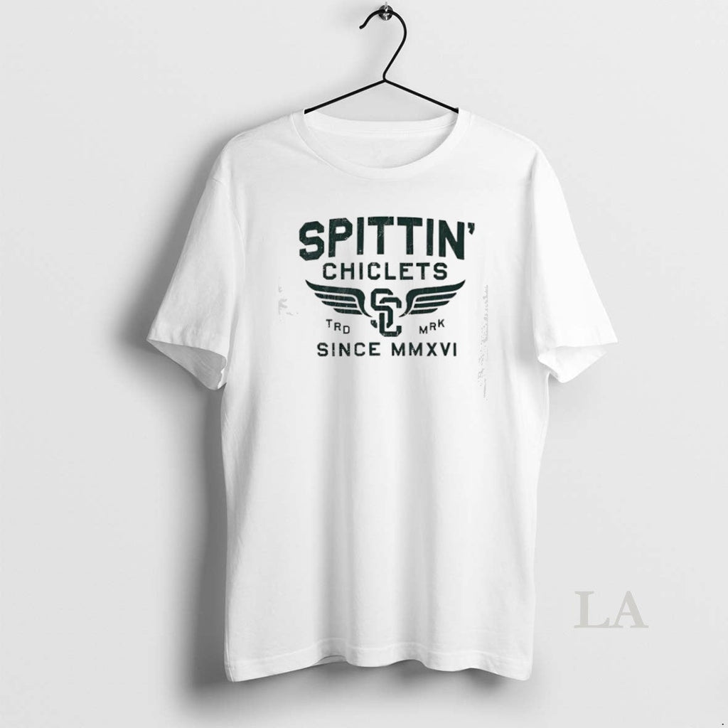 Original Spittin Chiclets Hockey Wings Since Mmxvi Unisex T-shirt, Sweatshirt, Hoodie, Long Sleeve Tee - T-Shirt, Sweatshirt, Hoodie