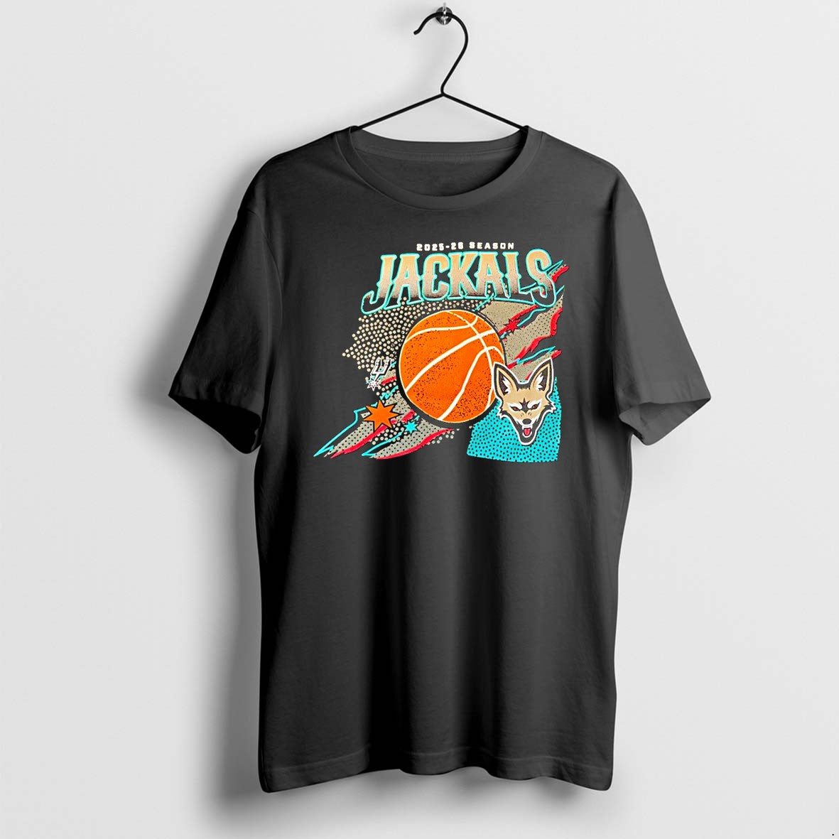 Original Spurs Jackals 2025 26 Season Basketball Nba Graphic Tshirts Jpg Unisex T-shirt, Sweatshirt, Hoodie, Long Sleeve Tee - T-Shirt, Sweatshirt, Hoodie