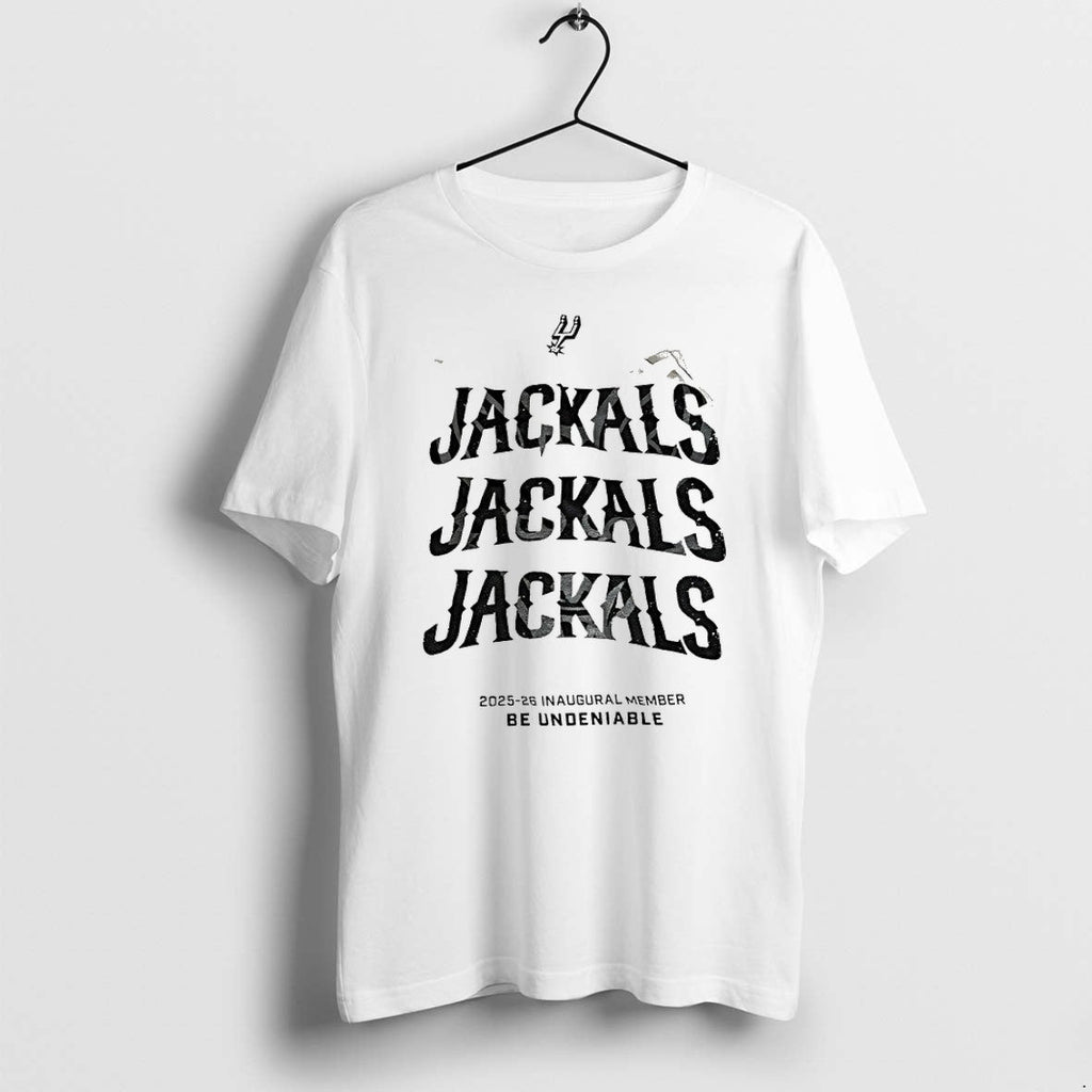 Original Spurs Jackals Spurs 2025 26 Inaugural Member Be Undeniable Tshirts Jpg Unisex T-shirt, Sweatshirt, Hoodie, Long Sleeve Tee - T-Shirt, Sweatshirt, Hoodie