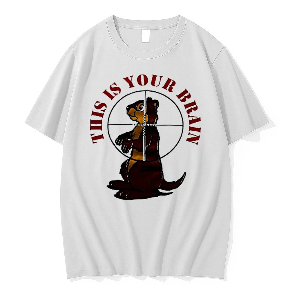 Original Squirrel This Is Your Brain Tshirts Jpg Unisex T-shirt, Sweatshirt, Hoodie, Long Sleeve Tee - T-Shirt, Sweatshirt, Hoodie