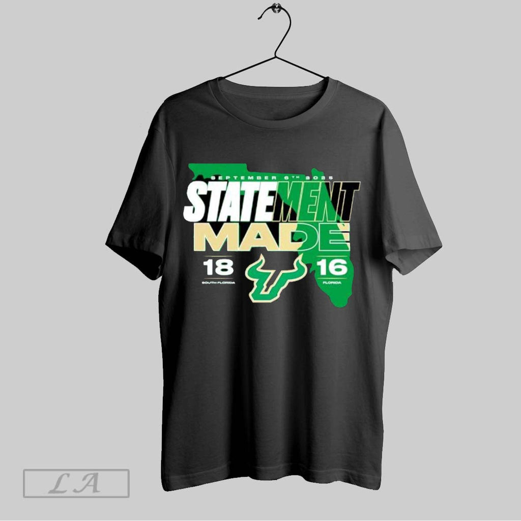 Original Statement Made South Florida Florida September 6th 2025 Unisex T-shirt, Sweatshirt, Hoodie, Long Sleeve Tee - T-Shirt, Sweatshirt, Hoodie