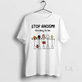 Original Stop Racism Its Okay To Be Different Indian Black Arab Normal Asian Unisex T-shirt, Sweatshirt, Hoodie, Long Sleeve Tee - T-Shirt, Sweatshirt, Hoodie