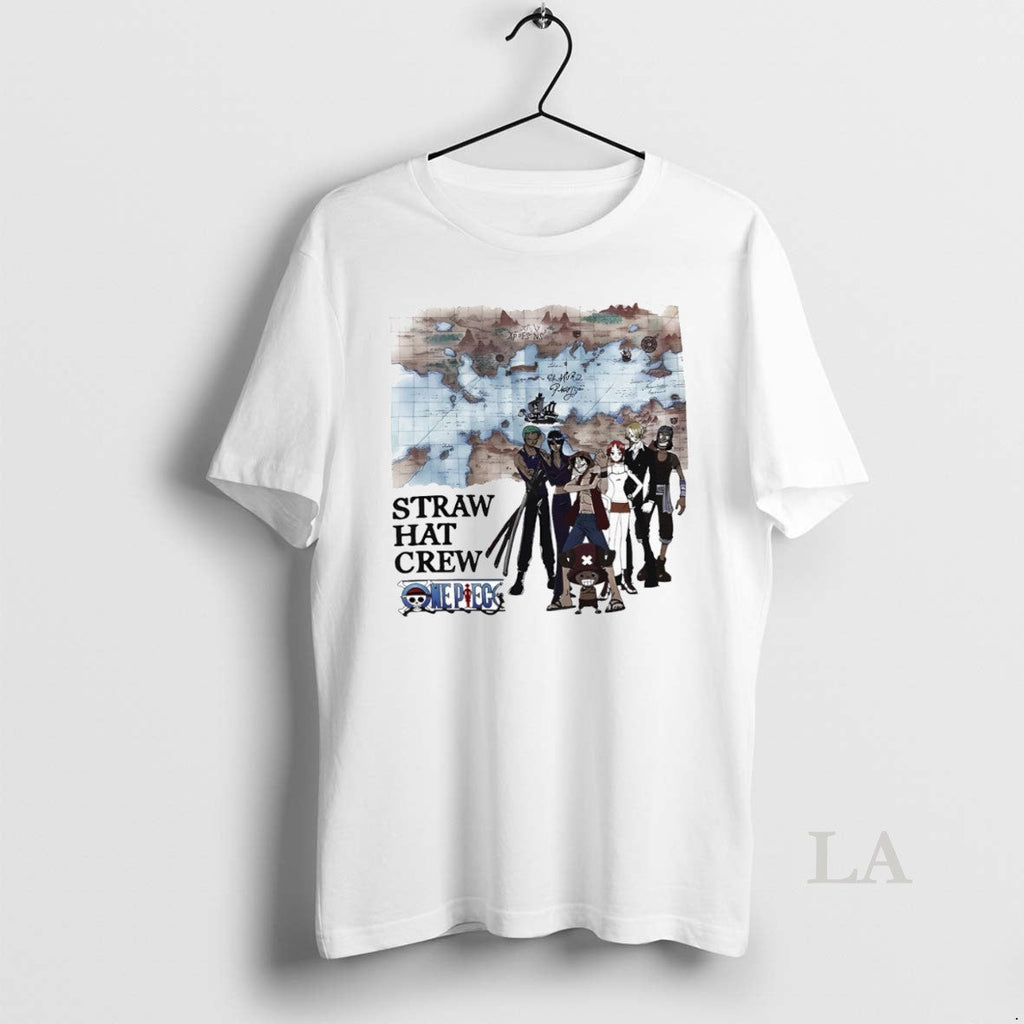 Original Straw Hat Crew Grand Line Map Unisex T-shirt, Sweatshirt, Hoodie, Long Sleeve Tee - T-Shirt, Sweatshirt, Hoodie