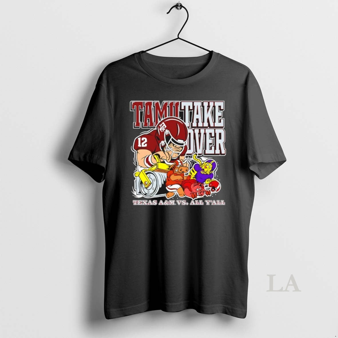 Original Tamu Takeover Texas M Aggies Vs All Yall Mascot T-Shirts, Hoodie, Sweatshirt - T-Shirt, Sweatshirt, Hoodie