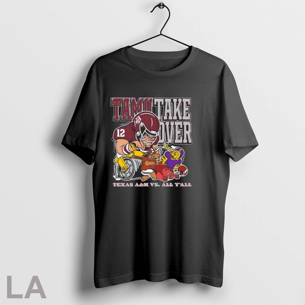 Original Tamu Takeover Texas Am Vs All Yall Unisex T-shirt, Sweatshirt, Hoodie, Long Sleeve Tee - T-Shirt, Sweatshirt, Hoodie