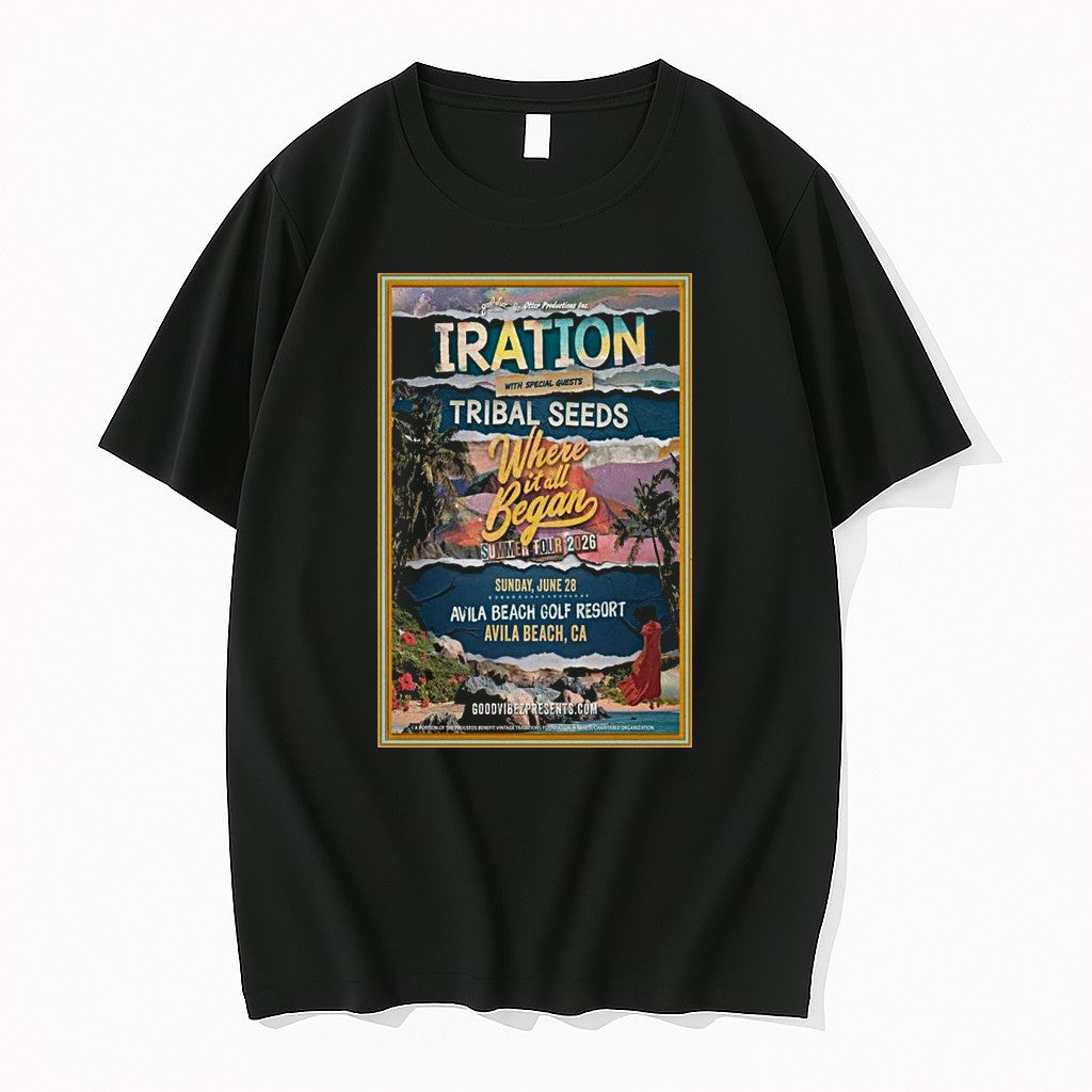 Original Tribal Seeds May 28 2026 Avila Beach Ca 1 Tshirts Jpg Unisex T-shirt, Sweatshirt, Hoodie, Long Sleeve Tee - T-Shirt, Sweatshirt, Hoodie