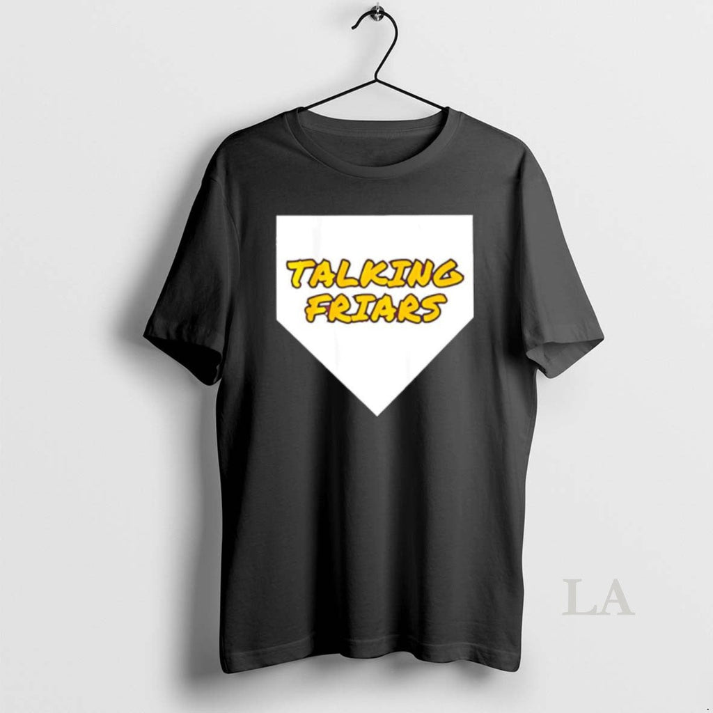Original Talking Friars Home Plate Logo Unisex T-shirt, Sweatshirt, Hoodie, Long Sleeve Tee - T-Shirt, Sweatshirt, Hoodie