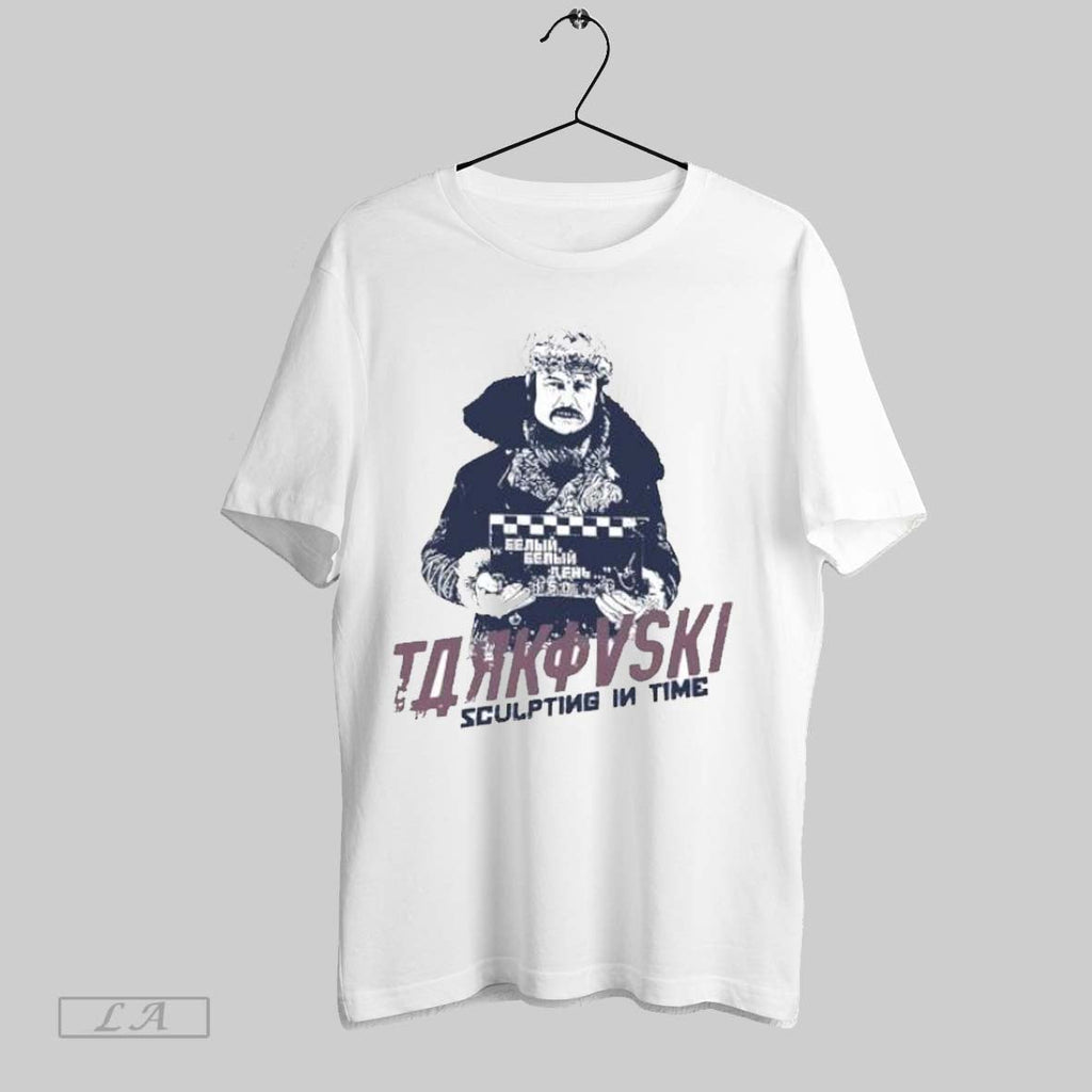 Original Tarkovski Sculpting In Time Movie Director Russian Film Clapboard Unisex T-shirt, Sweatshirt, Hoodie, Long Sleeve Tee - T-Shirt, Sweatshirt, Hoodie