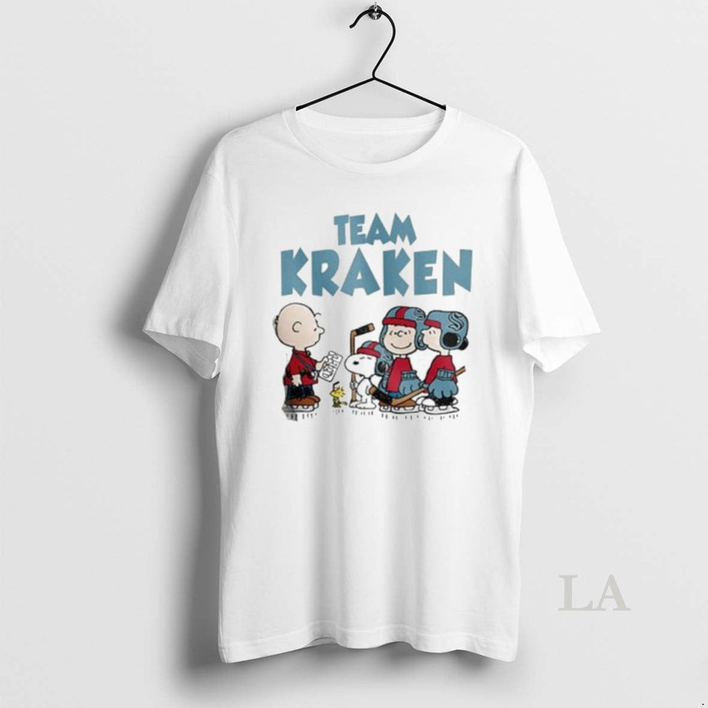 Original Team Seattle Kraken Peanuts Hockey T-Shirts, Hoodie, Sweatshirt - T-Shirt, Sweatshirt, Hoodie
