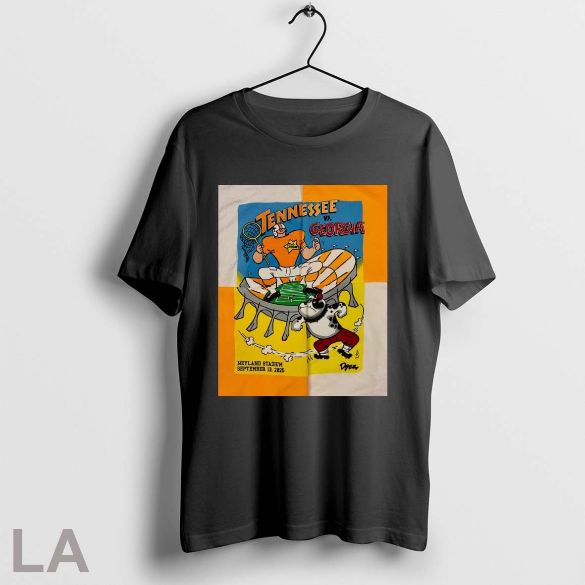 Original Tennessee Volunteers Vs Georgia Bulldogs September 13 2025 At Neyland Stadium Poster - T-Shirt, Sweatshirt, Hoodie