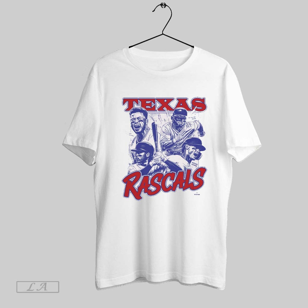 Original Texas Rascals Texas Rangers Mlb Baseball Graphic Unisex T-shirt, Sweatshirt, Hoodie, Long Sleeve Tee - T-Shirt, Sweatshirt, Hoodie