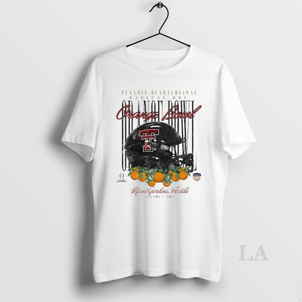 Original Texas Tech Red Raiders Playoff Quarterfinal Capital One Orange Bowl 2026 Miami Gardens Florida T-Shirts, Hoodie, Sweatshirt - T-Shirt, Sweatshirt, Hoodie