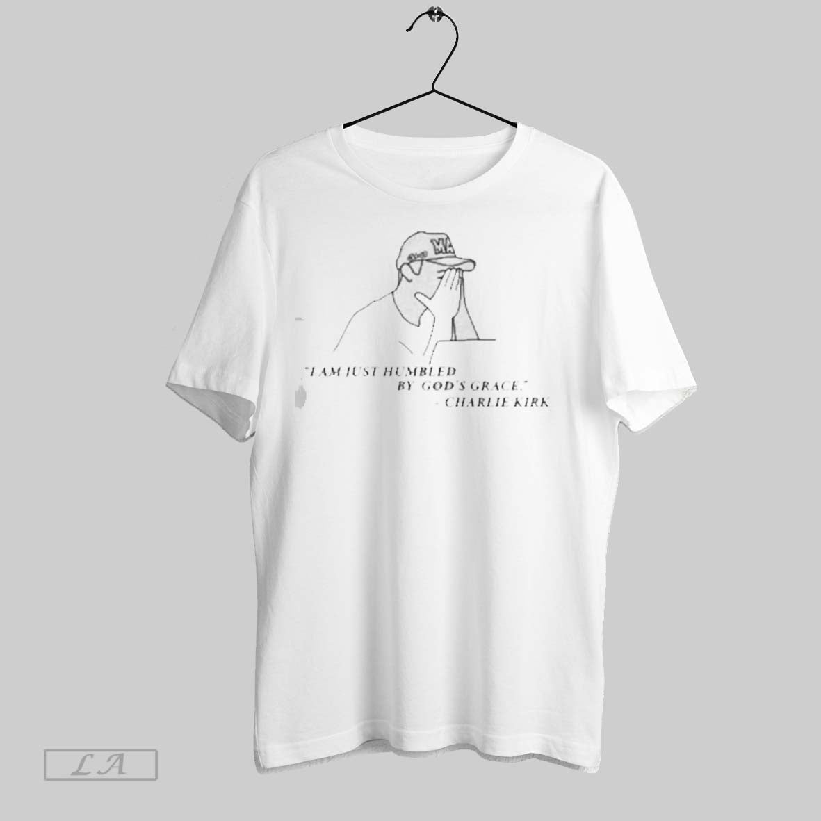 Original The Charlie Kirk I Am Just Humbled By Gods Grace 2025 Unisex T-shirt, Sweatshirt, Hoodie, Long Sleeve Tee - T-Shirt, Sweatshirt, Hoodie