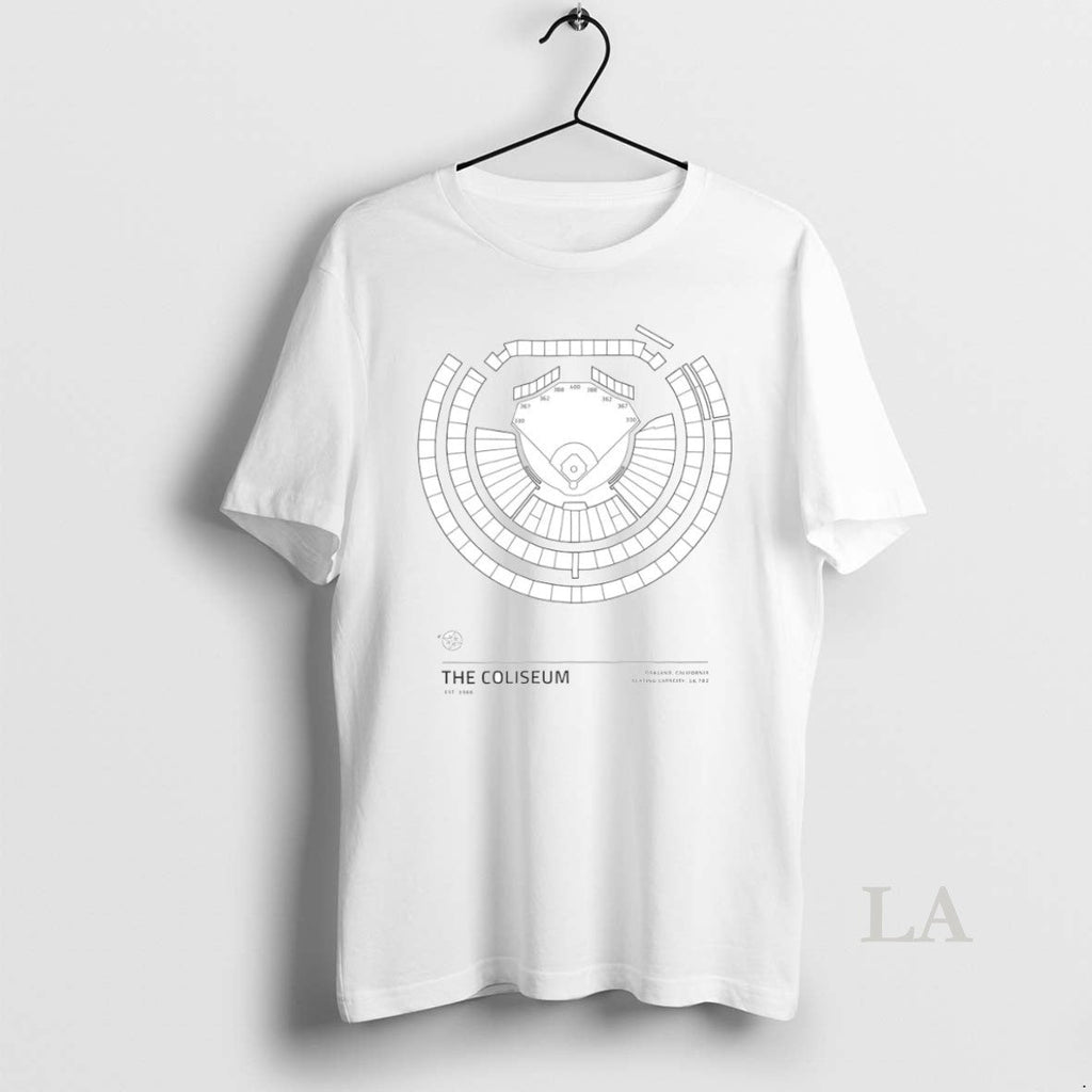 Original Coliseum Oakland California Stadium Circle T-Shirts, Hoodie, Sweatshirt - T-Shirt, Sweatshirt, Hoodie