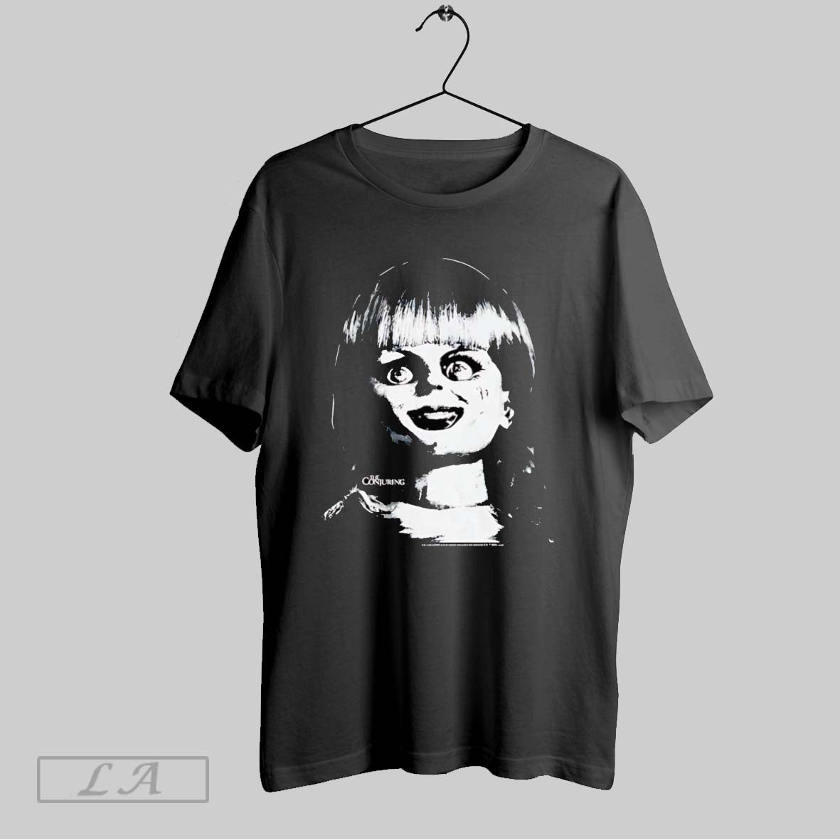 Original The Conjuring Last Rites Annabelle Face Unisex T-shirt, Sweatshirt, Hoodie, Long Sleeve Tee - T-Shirt, Sweatshirt, Hoodie