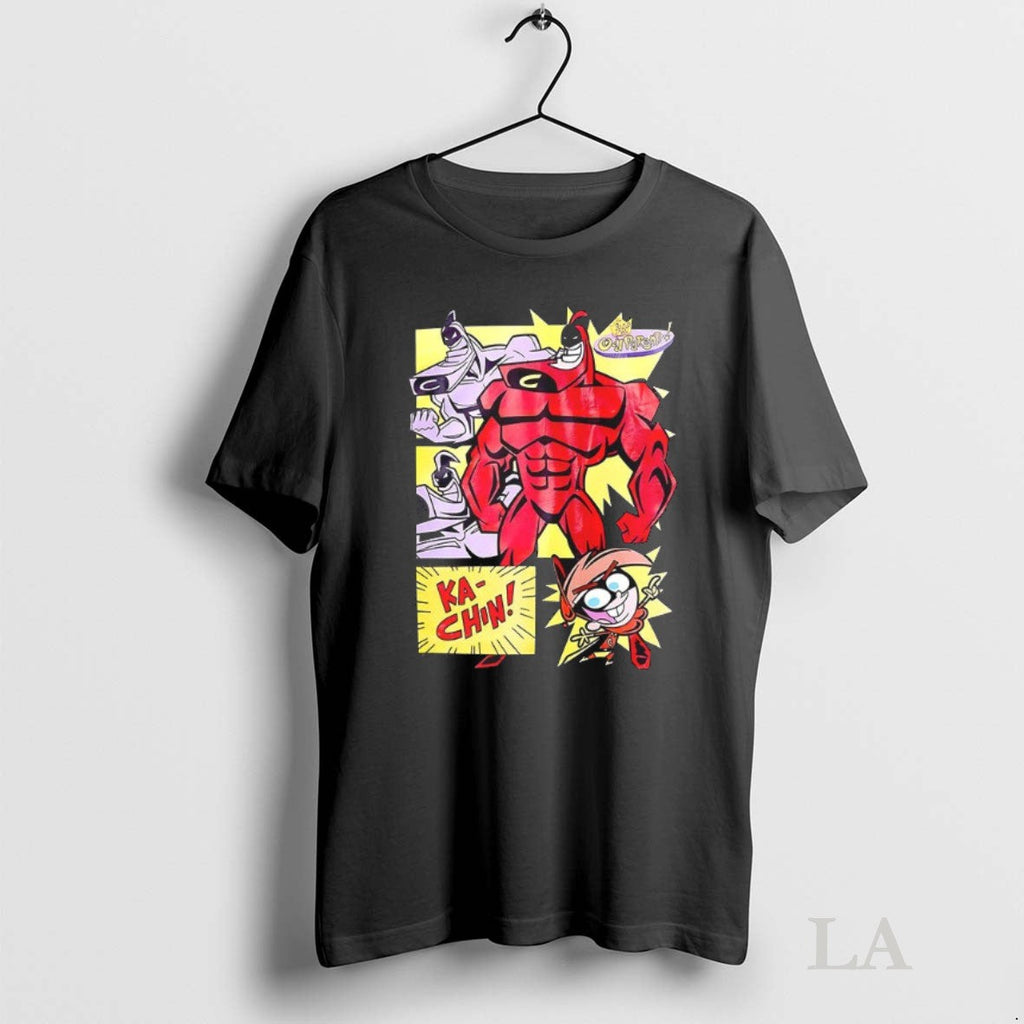 Original The Crimson Chin The Fairly Oddparents Panels Unisex T-shirt, Sweatshirt, Hoodie, Long Sleeve Tee - T-Shirt, Sweatshirt, Hoodie
