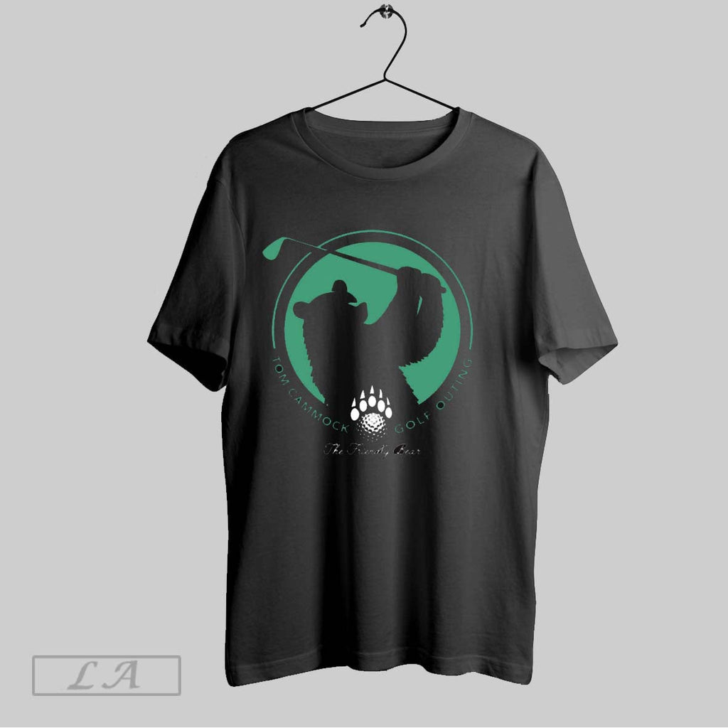 Original The Friendly Bear Tom Cammock Golf Outing Painting Unisex T-shirt, Sweatshirt, Hoodie, Long Sleeve Tee - T-Shirt, Sweatshirt, Hoodie